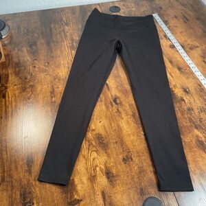 Victoria Sport Size‎ Medium Leggings Black Brand Spellout